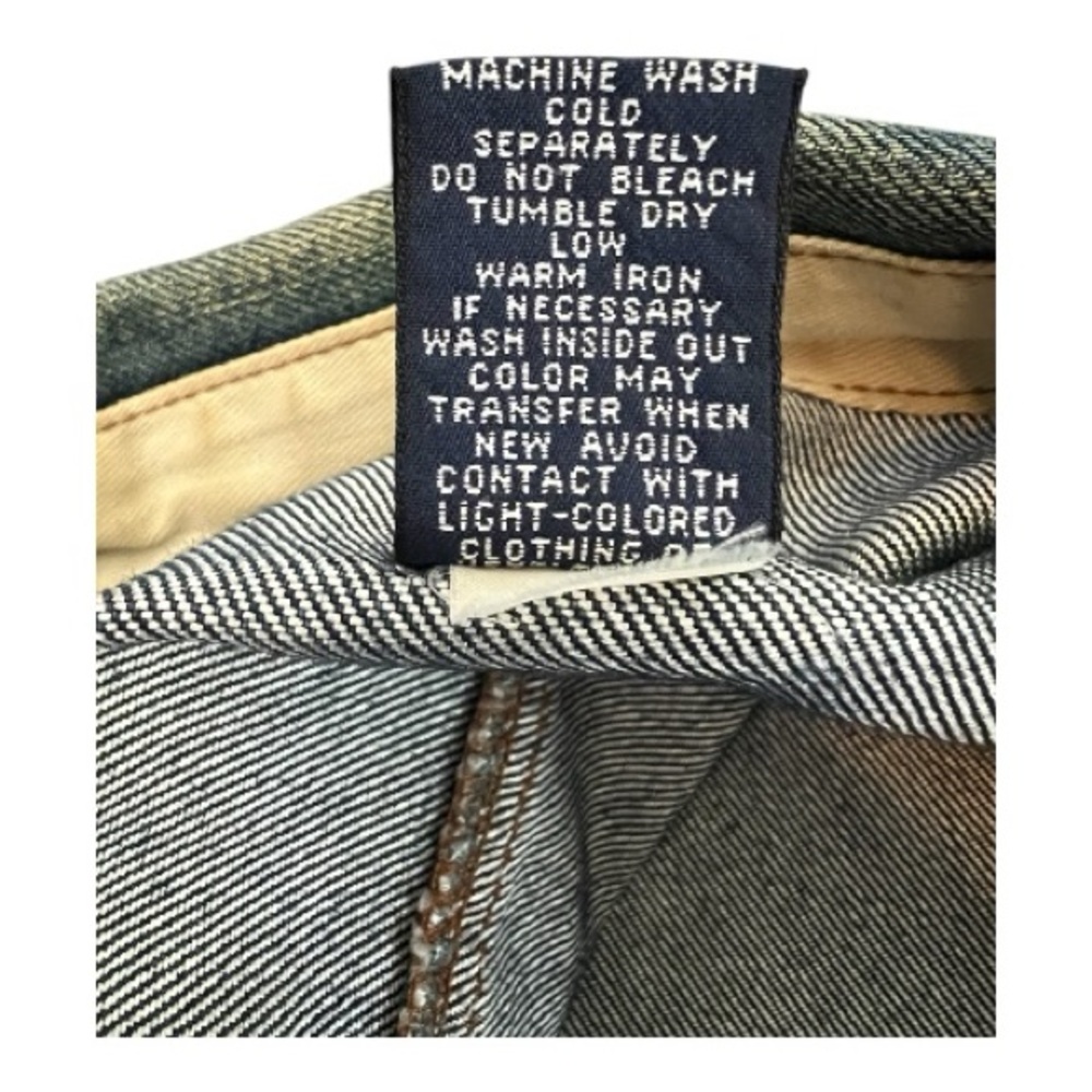 EUC GAP Blue Denim Trucker Jacket – Size XL - Picture 9 of 9